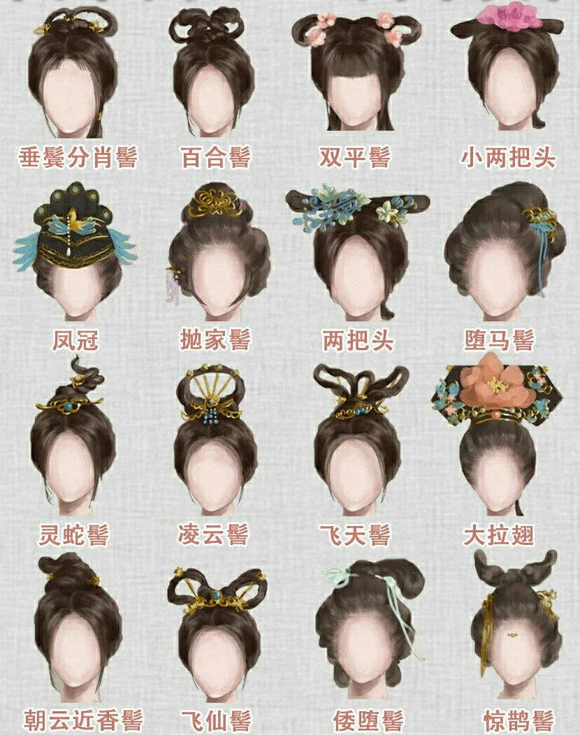 Hanfu Hairstyle 