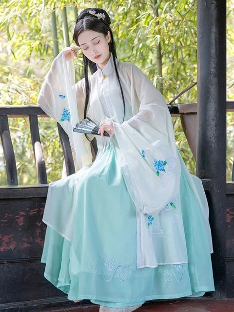 Nice Ming-style Chinese Dress for Girls (Summer) - Newhanfu