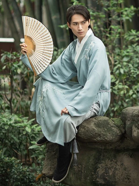 Chinese Man Costume | Style Hanfu Jacket - Zhiduo