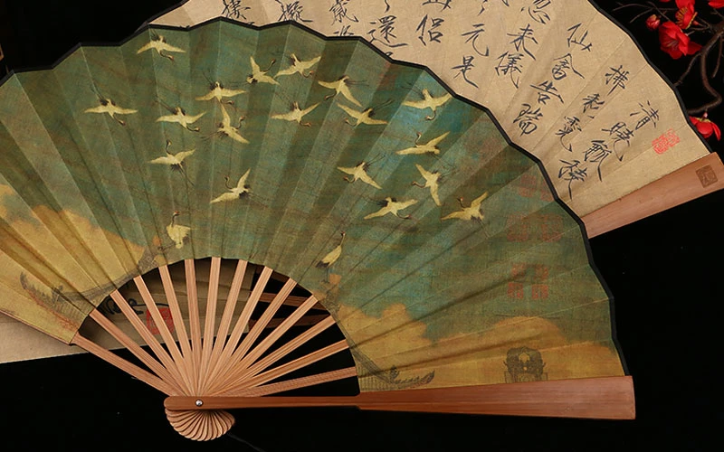traditional chinese fans