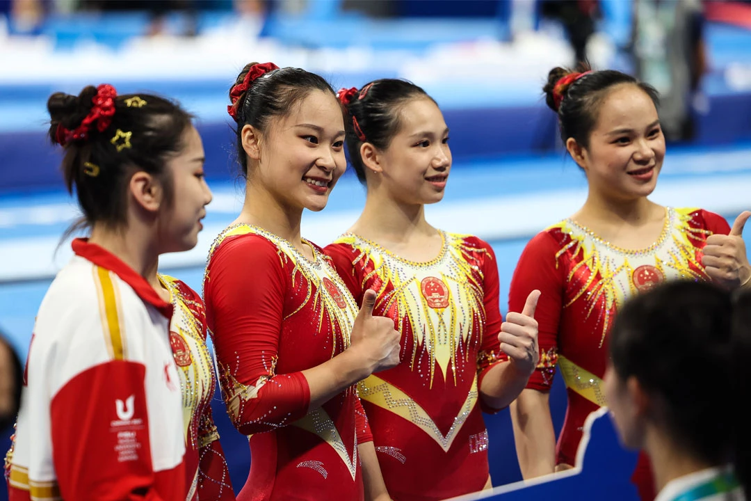 China's Gymnastics Team Strives for Redemption in Individual Events