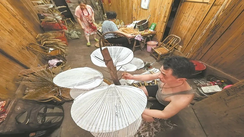 Guanpu Oil Paper Fans: A Cool Breeze from Tradition