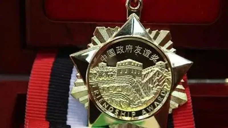 The Youngest Recipient of China’s Friendship Award