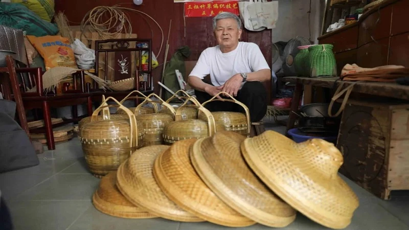 Weaving the Cultural Heritage: Bamboo and Straw Weaving in Sanzao