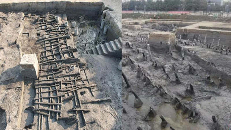 Zhejiang's Ancient Wooden Metropolis Reveal Secrets of the Yue Kingdom