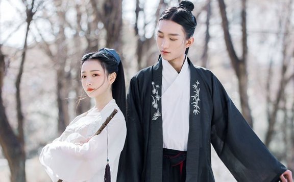 Latest Sweet Couples Hanfu Costume