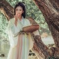 10 Gorgeous Green Hanfu Set for Summer